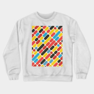 Colorful Trend Pattern Crewneck Sweatshirt